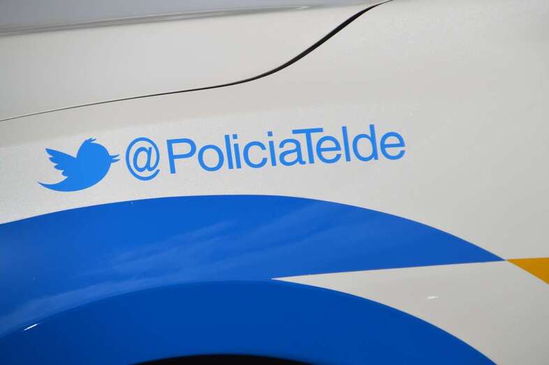 Vehículo de la Policía Local de Telde/TA.